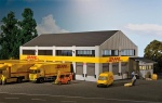 FALLER 130981 H0 Logistik-Zentrum DHL 