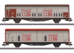 Märklin 48345 H0 Schiebewandwagen, Coca-Cola 2er-Set 