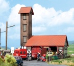 BUSCH 1452 H0 Feuerwehr Gerätehaus 