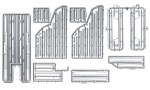 BUSCH 1999 H0 Super-Dachrinnen-Set 