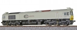 ESU 31361 H0 Diesellok Class 77, ECR, hellgrau "Sound+Rauch"