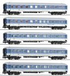 Fleischmann 6260024 N InterRegio-Wagen, DB AG 5er-Set
