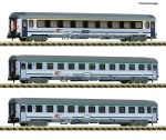 Fleischmann 6260113 N Eurofima-Wagen, PKP 3er-Set 