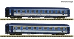 Fleischmann 6260121 N Eurofima-Wagen, CD 2er-Set 