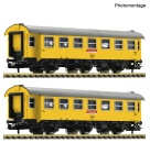 Fleischmann 6260123 N Umbauwagen, DB Bahnbau 2er-Set 