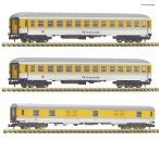 Fleischmann 6260125 N Messbeiwagen „DB Systemtechnik“ DB AG 3er-Set