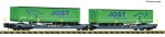 Fleischmann 6660214 N Doppeltaschen-Gelenkwagen T3000e CEMAT