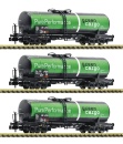 Fleischmann 825817 N Kesselwagen Zacns, Ermewa 3er-Set 