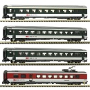 Fleischmann 890326 N Reisezugwagen, SBB 4er-Set 