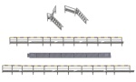 Fleischmann 00209152 N Geländer, Treppen und Abdeckplatte für 9152C