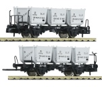 Fleischmann 823303 N Behältertransportwagen, DB 2er-Set 