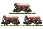 Fleischmann 830351 N Schwenkdachwagen, DB 3er-Set 