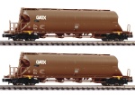 Fleischmann 849008 N Staubsilowagen, GATX 2er-Set 