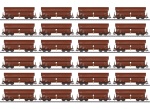 Märklin 00730 H0 Schwenkdachwagen Tals 968, DB 24er-Set (Display)