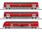 Märklin 40400 H0 Doppelstockwagen, DB AG 3er-Set 