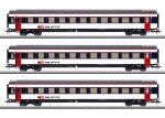 Märklin 42153 H0 Schnellzugwagen EW IV B, SBB 3er-Set 