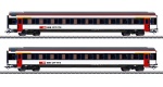 Märklin 42154 H0 Schnellzugwagen EW IV A, SBB 2er-Set 