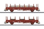 Märklin 46932 H0 Rungenwagen Kbs, SNCB 2er-Set 