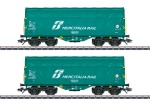 Märklin 47228 H0 Schiebeplanenwagen, Mercitalia Rail 2er-Set 