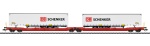 Märklin 47470 H0 Doppel-Taschenwagen Sdggmrss 738, DB AG 