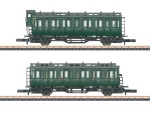 Märklin 87042 Spur Z Personenwagen Abteilwagen, DB 2er-Set 