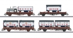 Märklin 45040 H0 Güterwagen Zirkus Busch, DR 4er-Set