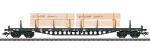 Märklin 47151 H0 Rungenwagen mit Holzbeladung, DB AG