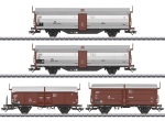 Märklin 47301 H0 Schiebedach-/ Schiebewandwagen, DB 4er-Set 