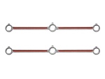 Märklin E228250 Kuppelstange rot (2 Stück) Modelleisenbahn