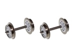 Märklin | Trix E36669200 DC Speichen Radsatz (2 Stück) Modelleisenbahn