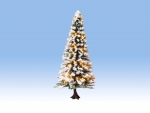 NOCH 22130 H0/TT Beleuchteter Weihnachtsbaum verschneit , mit 30 LEDs, 12cm hoch