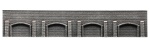 NOCH 34859 N Arkadenmauer extra lang, 39,6 x 7,4 cm 