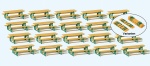 Preiser 24707 H0 20 Biertischgarnituren (Bausatz) 