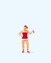 Preiser 29088 H0 Weihnachtsfräulein mit Glöckchen 