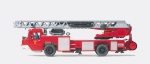 Preiser 31134 H0 Magirus Drehleiter, DLK 23-12 (Bausatz) 