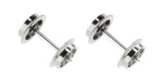 Roco 40181 H0 Radsatz AC, Ø 11 mm, Länge 24,75 mm (2er-Set) 