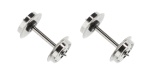 Roco 40182 H0 Radsatz DC, Ø 11 mm, Länge 23,8 mm (2er-Set) 