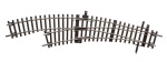 Roco 42466 H0 Bogenweiche links R2/3 