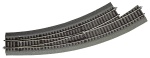 Roco 42572 H0 Bogenweiche links, R3/R4 mit Bettung 
