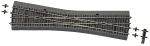 Roco 42591 H0 Einfache Kreuzungsweiche 10° mit Bettung 