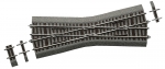Roco 42596 H0 Kreuzung 15° mit Bettung