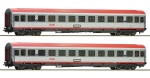 Roco 54164-S2 H0 Eurofima-Schnellzugwagen 2. Klasse, ÖBB 2er-Set