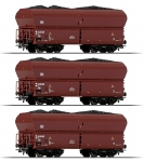 Roco 56332 H0 Selbstentladewagen, DB 3er-Set