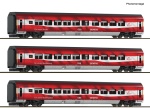 Roco 6290097 TT Railjet „175 Jahre Eisenbahnen in Österreich ÖBB 3er-Set