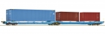 Roco 6600036 H0 Doppeltaschen-Gelenkwagen T3000e, NACCO