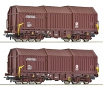 Roco 6600132 H0 Teleskophaubenwagen Shimmns, ÖBB 2er-Set