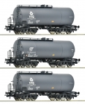 Roco 6600162 H0 Kesselwagen VTG, DB 3er-Set