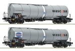 Roco 6600232 H0 Kesselwagen, Wascosa/Tamoil 2er-Set 