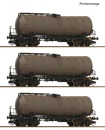 Roco 6680067 TT Knickkesselwagen, DR 3er-Set 
