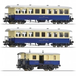 Roco 74506 H0 Zahnradbahn-Personenwagen, Alpspitz-Bahn 3er-Set